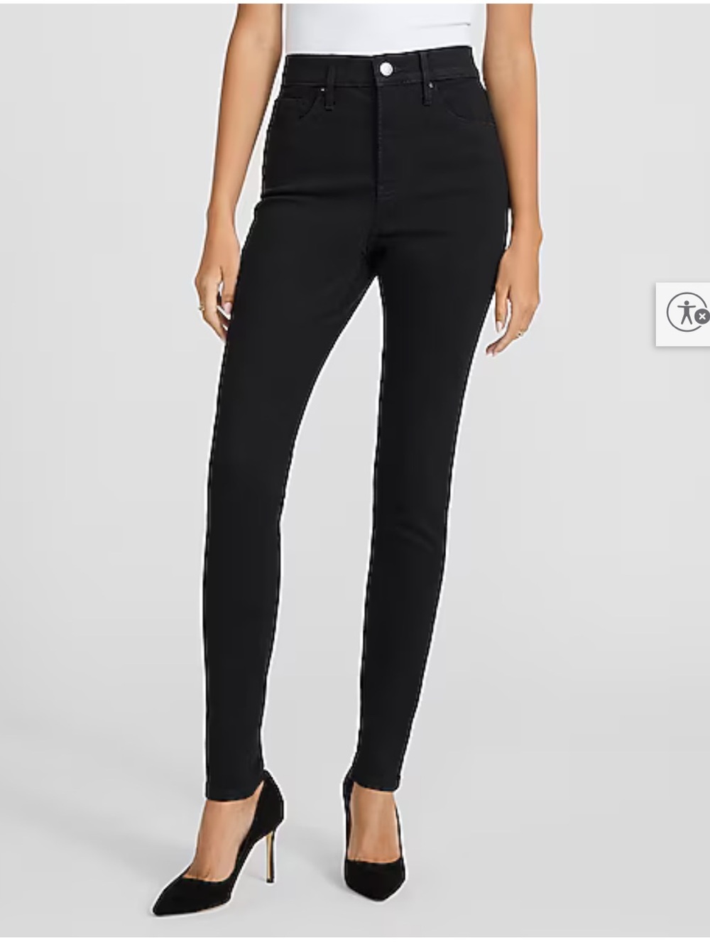 X2 NWT Express High Waisted Stay Black Skinny Jeans